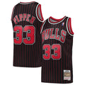 Scottie Pippen Chicago Bulls Mitchell & Ness Hardwood Classics Swingman Jersey - Black | NBA Fan Gear