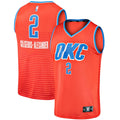 Shai Gilgeous-Alexander Oklahoma City Thunder Fanatics Fast Break Player Jersey - Statement Edition - Orange | NBA Fan Gear