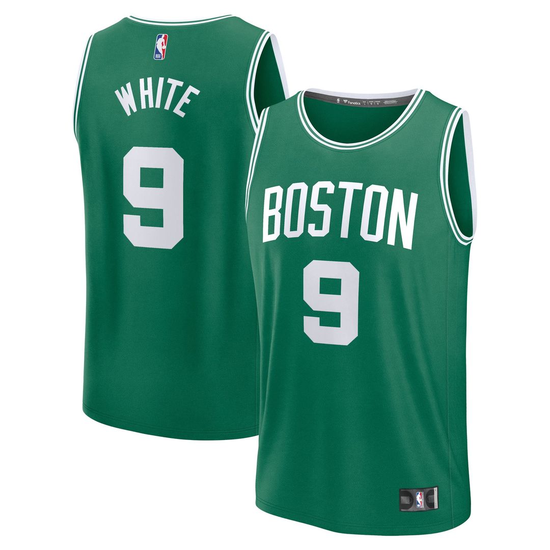 Derrick White Boston Celtics Fanatics Fast Break Replica Player Jersey - Icon Edition - Kelly Green | NBA Fan Gear