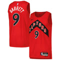 RJ Barrett Toronto Raptors Nike Unisex Swingman Player Jersey - Icon Edition - Red | NBA Fan Gear