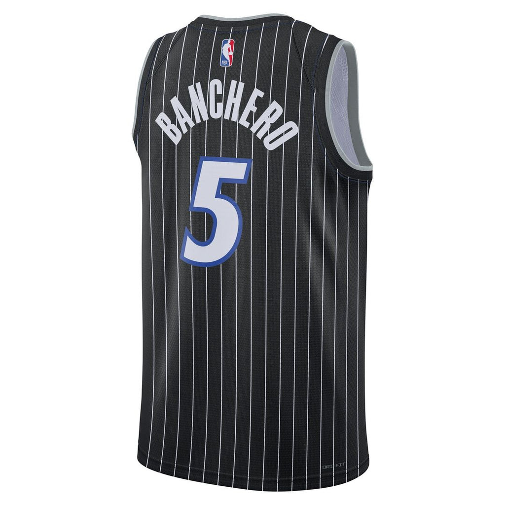 Paolo Banchero Orlando Magic Jordan Brand Unisex Swingman Jersey - Statement Edition - Black | NBA Fan Gear