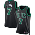 Jaylen Brown Boston Celtics Jordan Brand Unisex Swingman Jersey - Statement Edition - Black | NBA Fan Gear