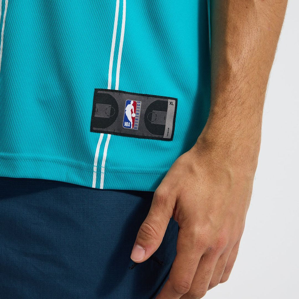 Kon Knueppel Charlotte Hornets Fanatics 2025 NBA Draft First Round Pick Fast Break Replica Jersey - Icon Edition - Teal | Fan Gear