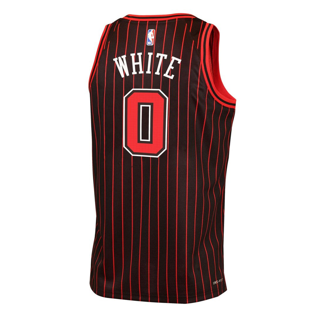 Coby White Chicago Bulls Jordan Brand Youth Swingman Jersey - Statement Edition - Black | NBA Fan Gear