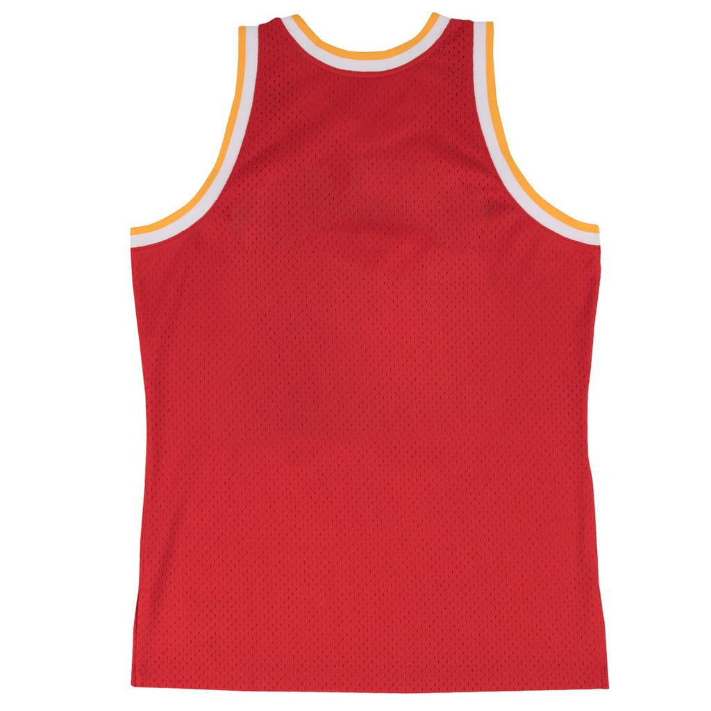 Houston Rockets Mitchell & Ness 1996-97 Hardwood Classics Swingman Jersey - Red | NBA Fan Gear