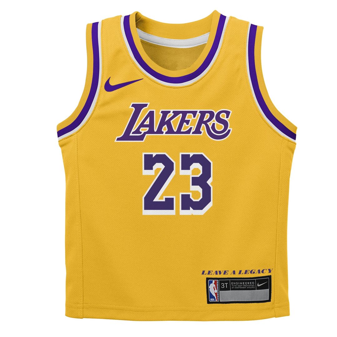 LeBron James Los Angeles Lakers Nike Preschool Dri-FIT Swingman Player Jersey - Icon Edition - Gold | NBA Fan Gear