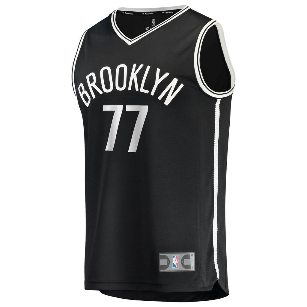 Ben Saraf Brooklyn Nets Fanatics Fast Break Replica Jersey - Black - Icon Edition | NBA Fan Gear