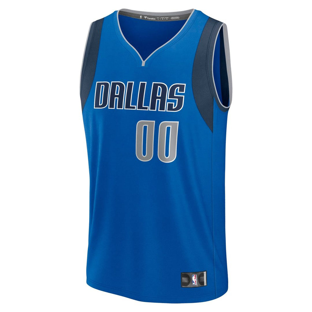 Dallas Mavericks Fanatics Fast Break Custom Jersey - Icon Edition - Blue | NBA Fan Gear