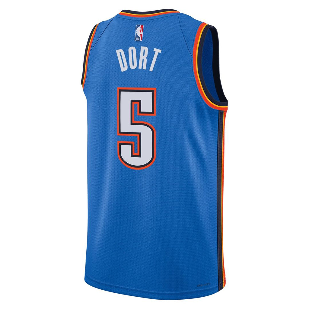 Luguentz Dort Oklahoma City Thunder Nike Unisex Swingman Jersey - Icon Edition - Blue | NBA Fan Gear