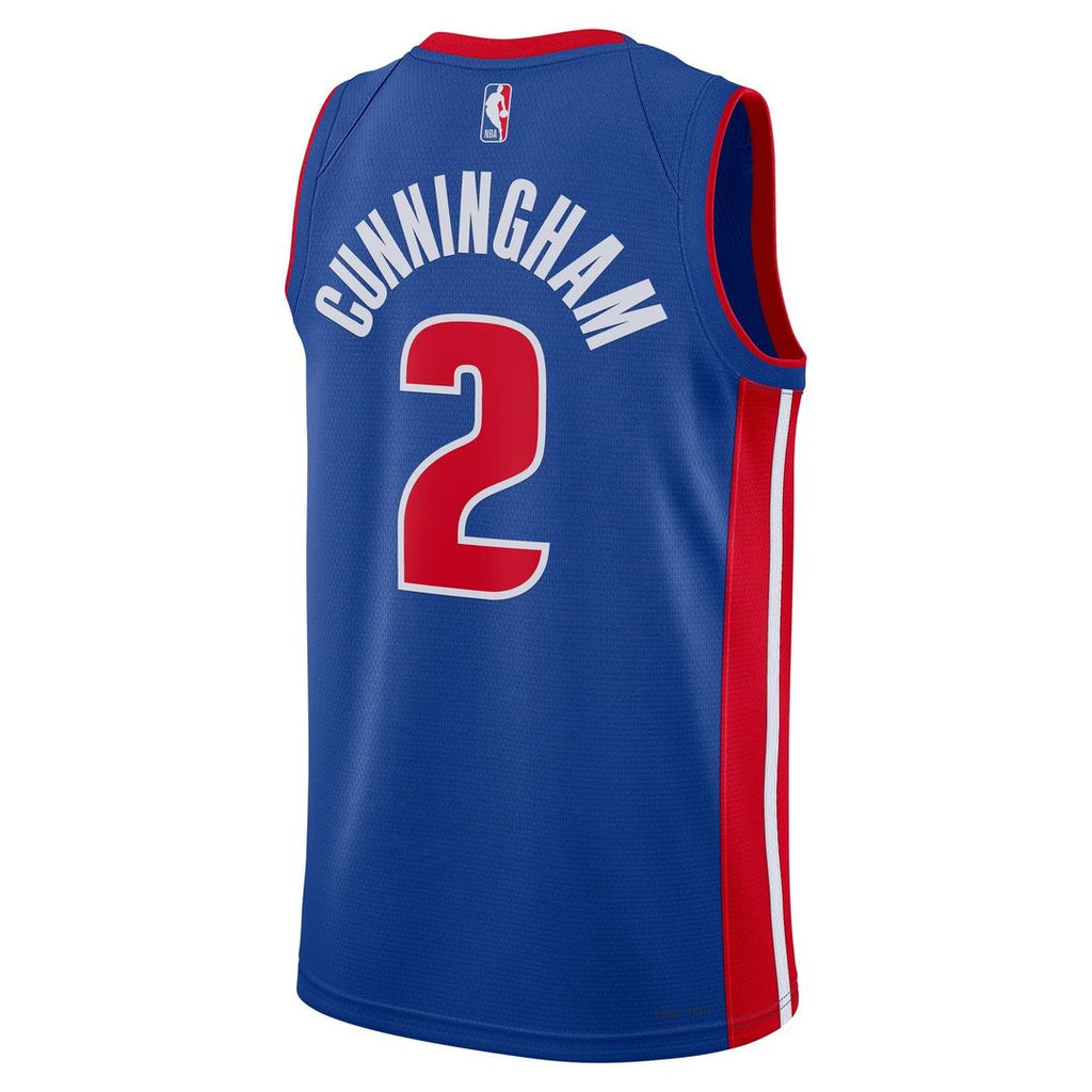 Cade Cunningham Detroit Pistons Nike Unisex Swingman Jersey - Icon Edition - Blue | NBA Fan Gear