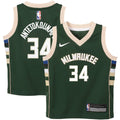 Giannis Antetokounmpo Milwaukee Bucks Nike Toddler Swingman Player Jersey - Icon Edition - Green | NBA Fan Gear