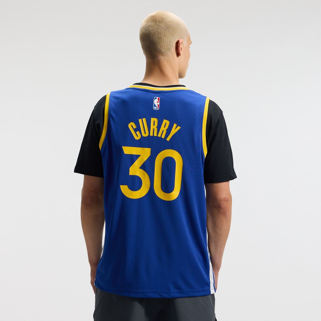 Stephen Curry Golden State Warriors Fanatics Fast Break Replica Jersey - Icon Edition - Royal | NBA Fan Gear