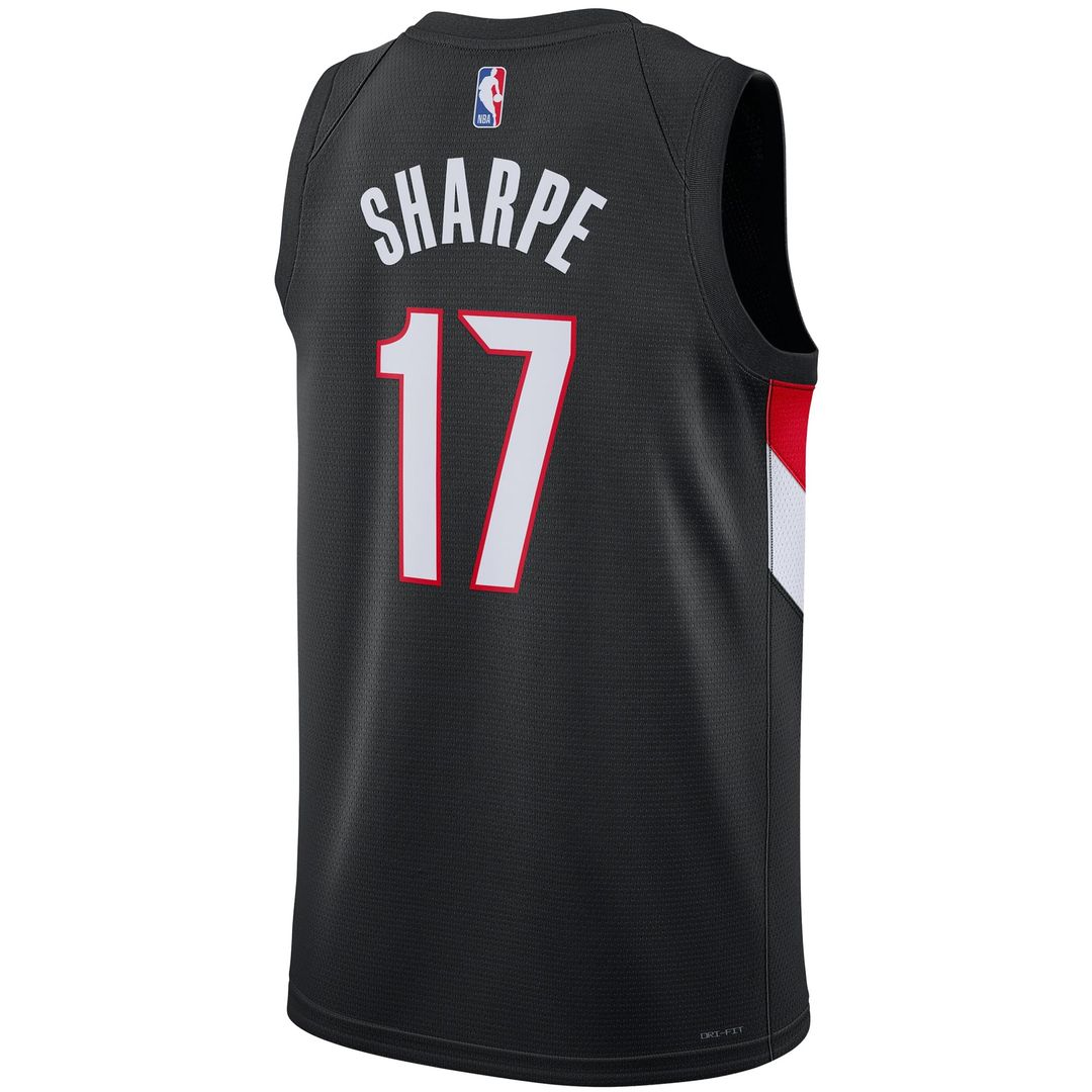 Shaedon Sharpe Portland Trail Blazers Nike Unisex Swingman Jersey - Icon Edition - Black | NBA Fan Gear