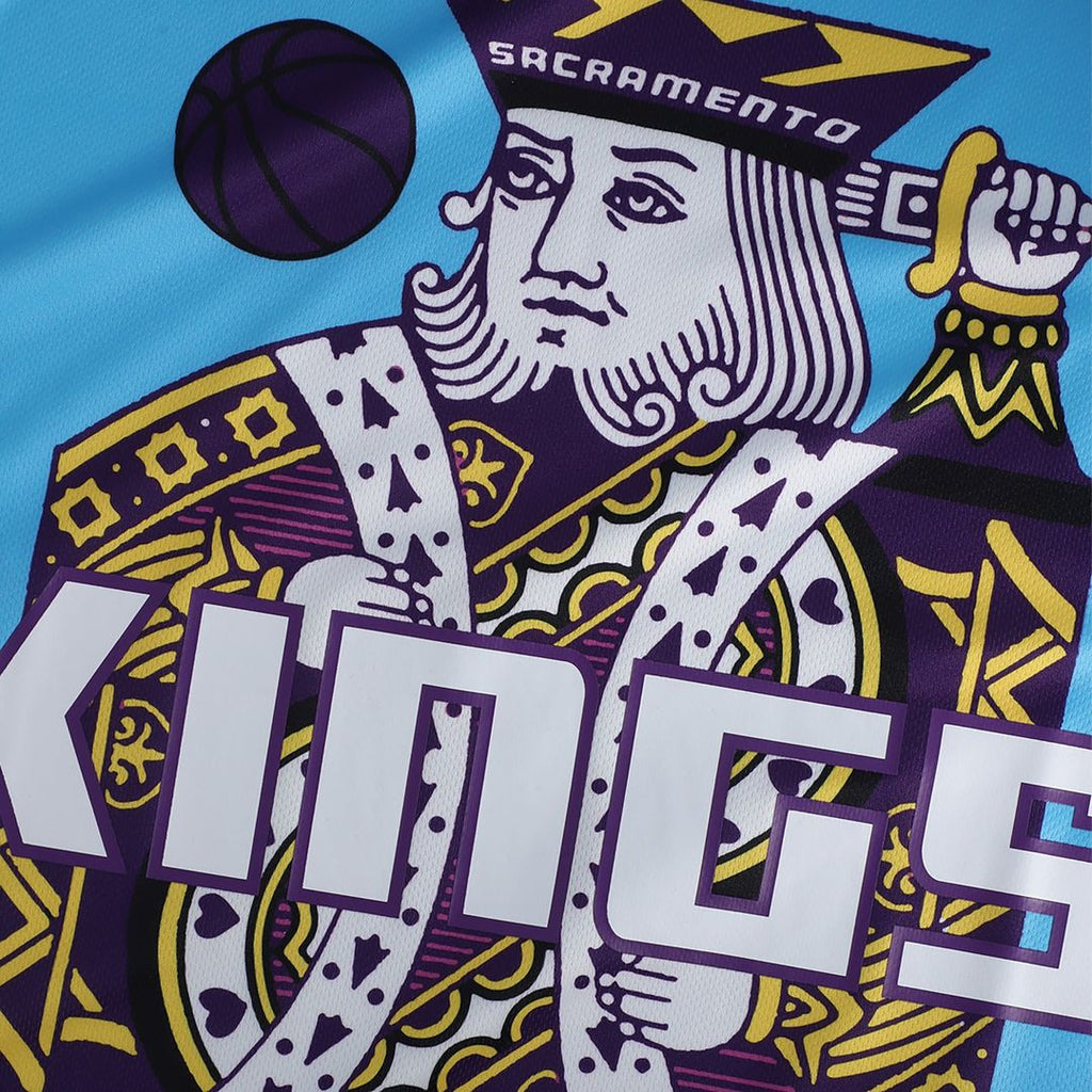 Sacramento Kings NBA & KidSuper Studios by Fanatics Unisex Hometown Jersey - Blue | NBA x KidSuper Fan Gear