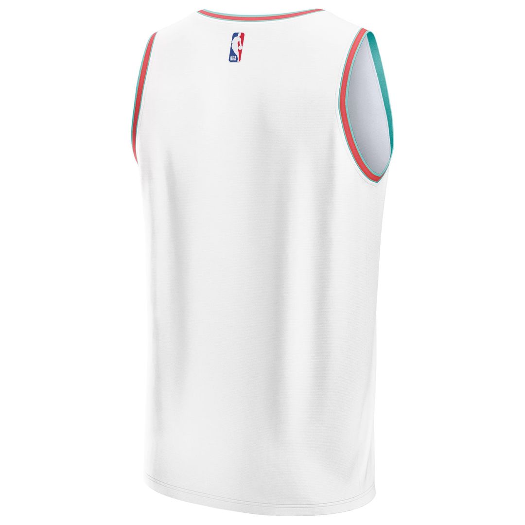 San Antonio Spurs NBA & KidSuper Studios by Fanatics Unisex Hometown Jersey - White | NBA x KidSuper Fan Gear
