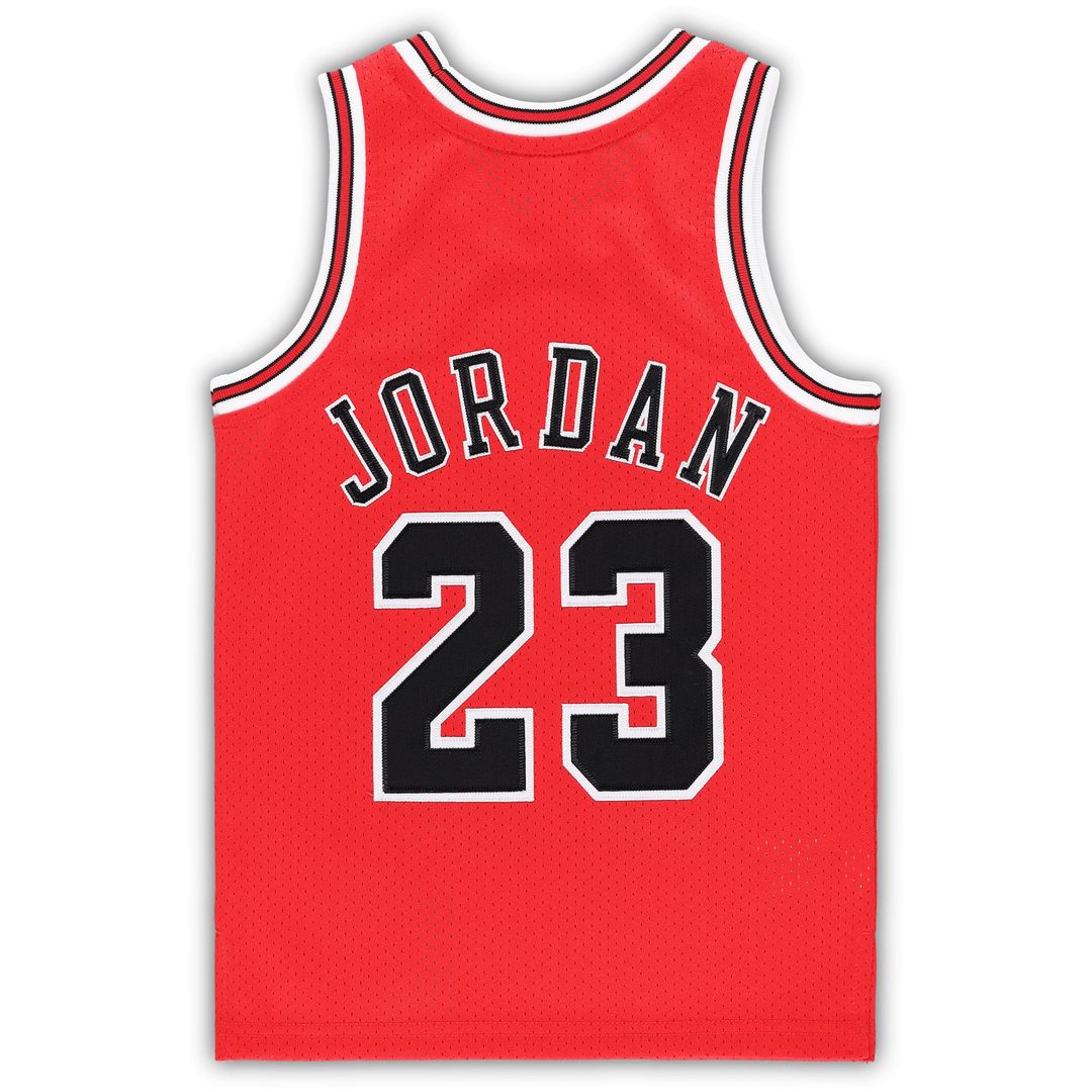 Michael Jordan Chicago Bulls Mitchell & Ness Preschool 1997/ 98 Hardwood Classics Authentic Jersey - White | NBA Fan Gear