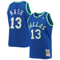 Steve Nash Dallas Mavericks Mitchell & Ness 1998/ 99 Hardwood Classics Swingman Jersey - Blue | NBA Fan Gear