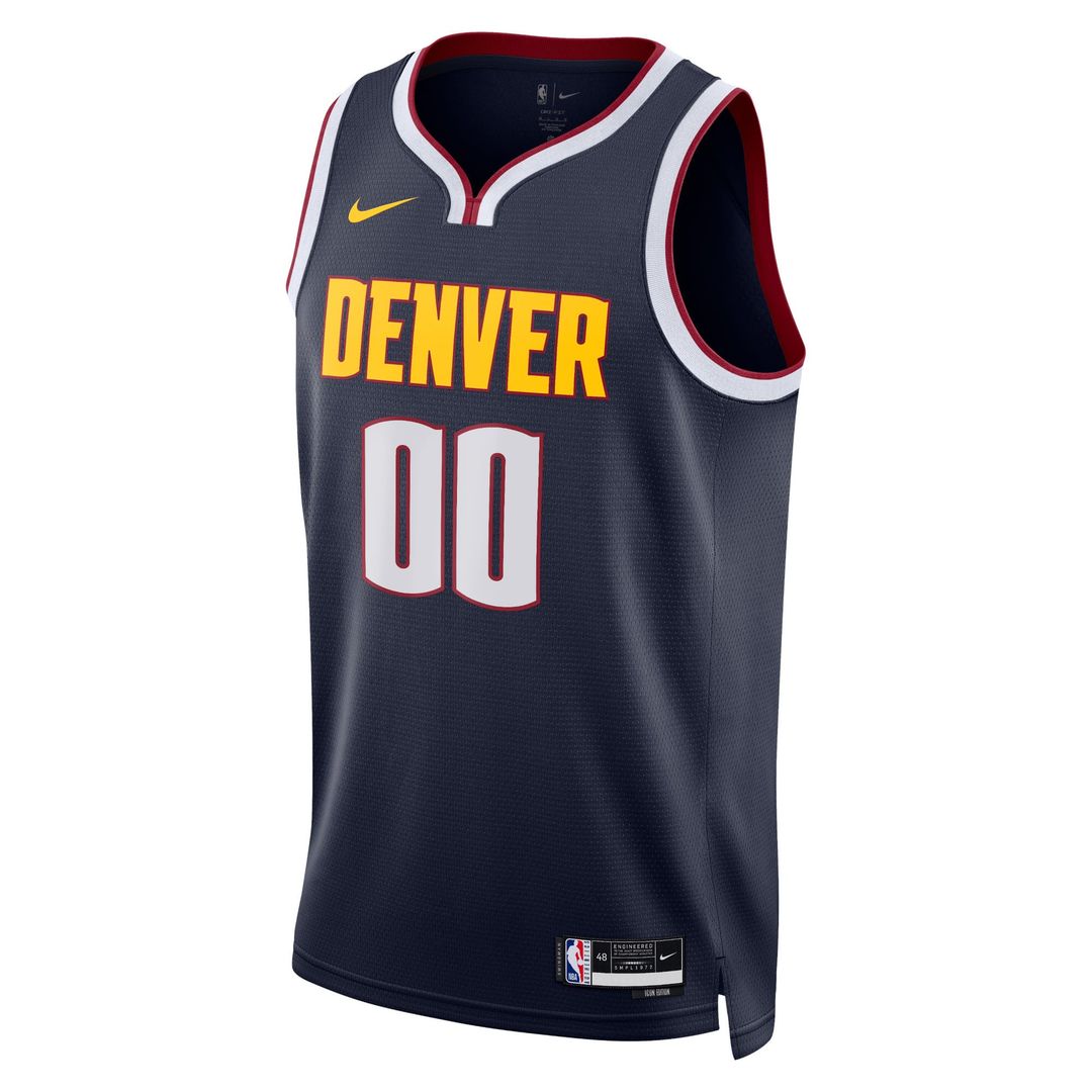 Denver Nuggets Nike Unisex Swingman Custom Jersey Navy - Icon Edition | NBA Fan Gear