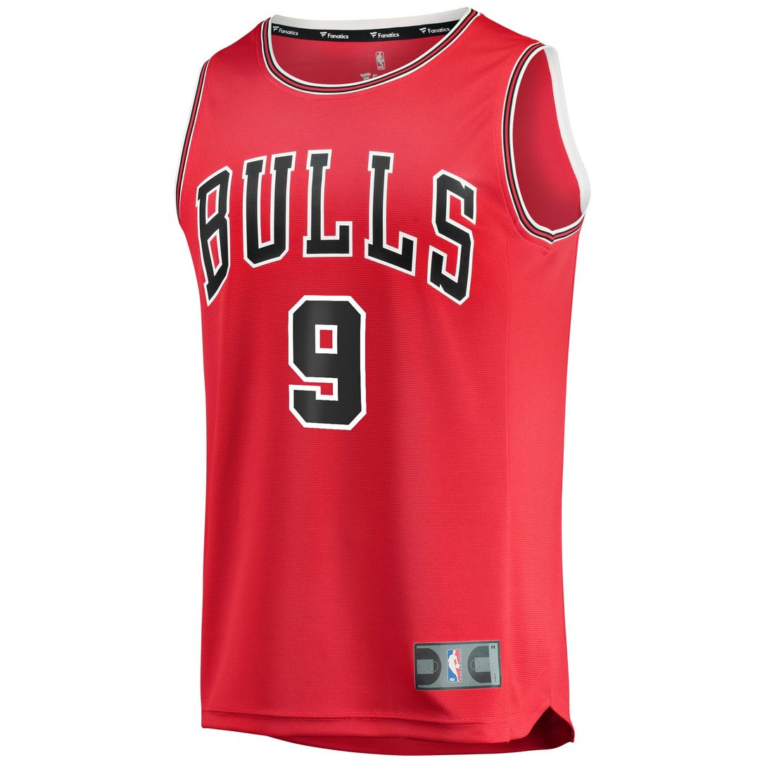 Nikola Vucevic Chicago Bulls Fanatics Youth Fast Break Replica Jersey - Icon Edition - Red | NBA Fan Gear