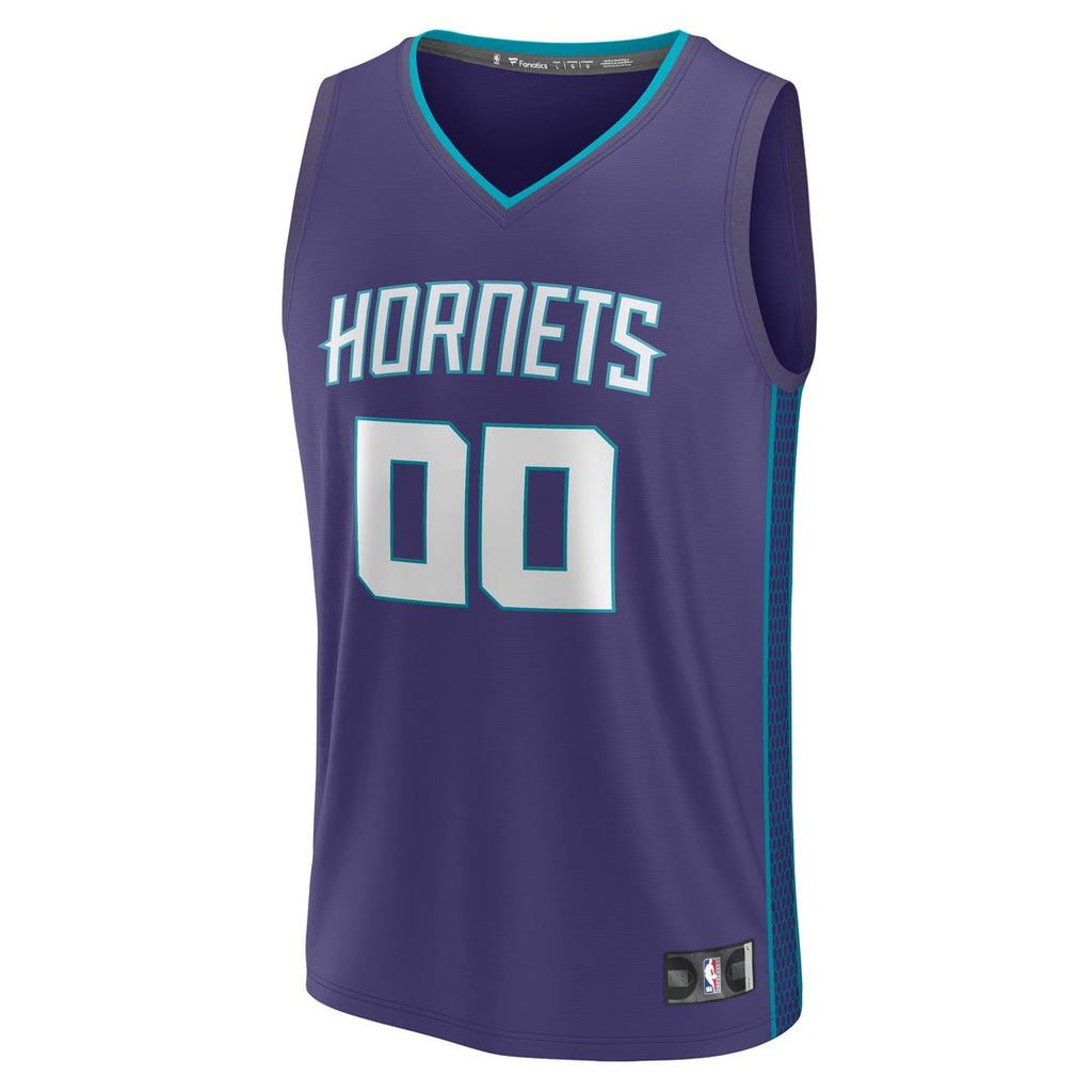 Charlotte Hornets Fanatics Fast Break Custom Jersey - Purple - Statement Edition | NBA Fan Gear
