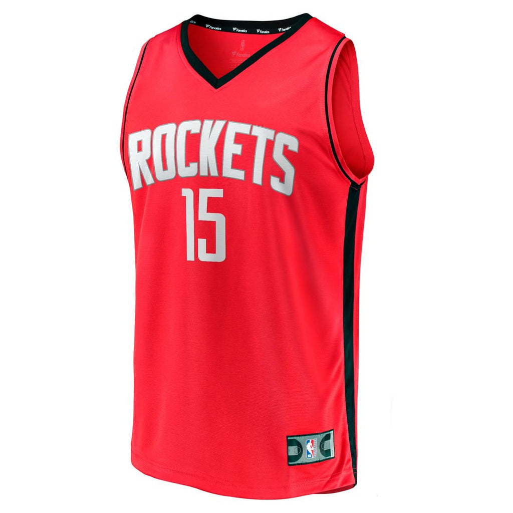 Reed Sheppard Houston Rockets Fanatics Youth 2024 NBA Draft Fast Break Player Jersey - Icon Edition - Red | Fan Gear