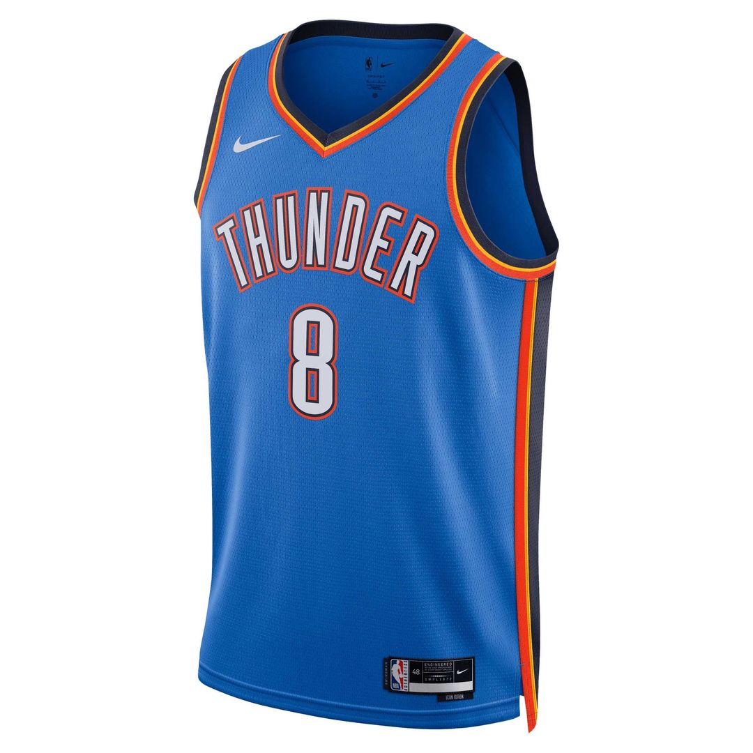 Jalen Williams Oklahoma City Thunder Nike Unisex Swingman Jersey - Icon Edition - Blue | NBA Fan Gear