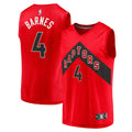 Scottie Barnes Toronto Raptors Fanatics Fast Break Replica Jersey - Icon Edition - Red | NBA Fan Gear