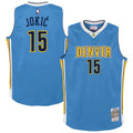 Nikola Jokic Denver Nuggets Mitchell & Ness Youth 2016/ 17 Hardwood Classics Swingman Jersey - Light Blue | NBA Fan Gear