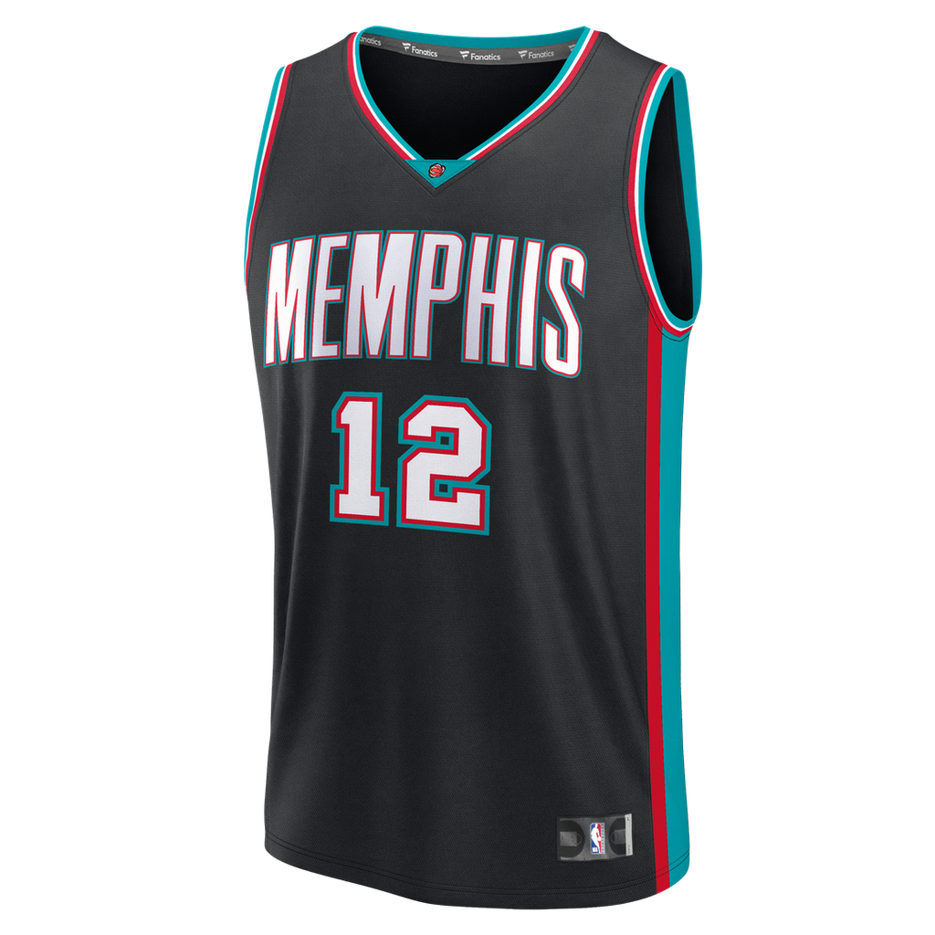 Ja Morant Memphis Grizzlies Fanatics Fast Break Jersey - Classic Edition - Black | NBA Fan Gear