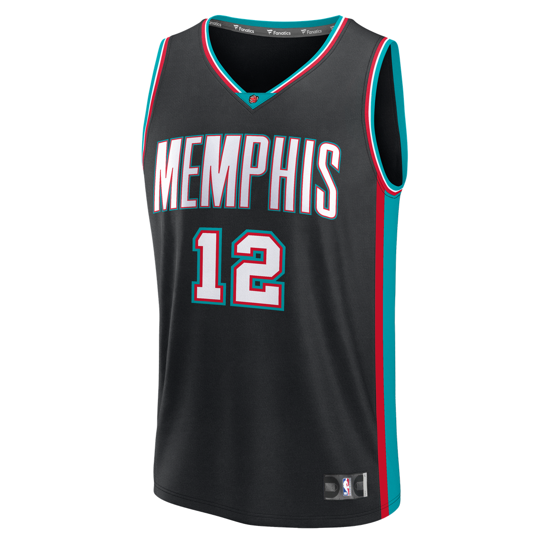 Ja Morant Memphis Grizzlies Fanatics Fast Break Jersey - Classic Edition - Black | NBA Fan Gear