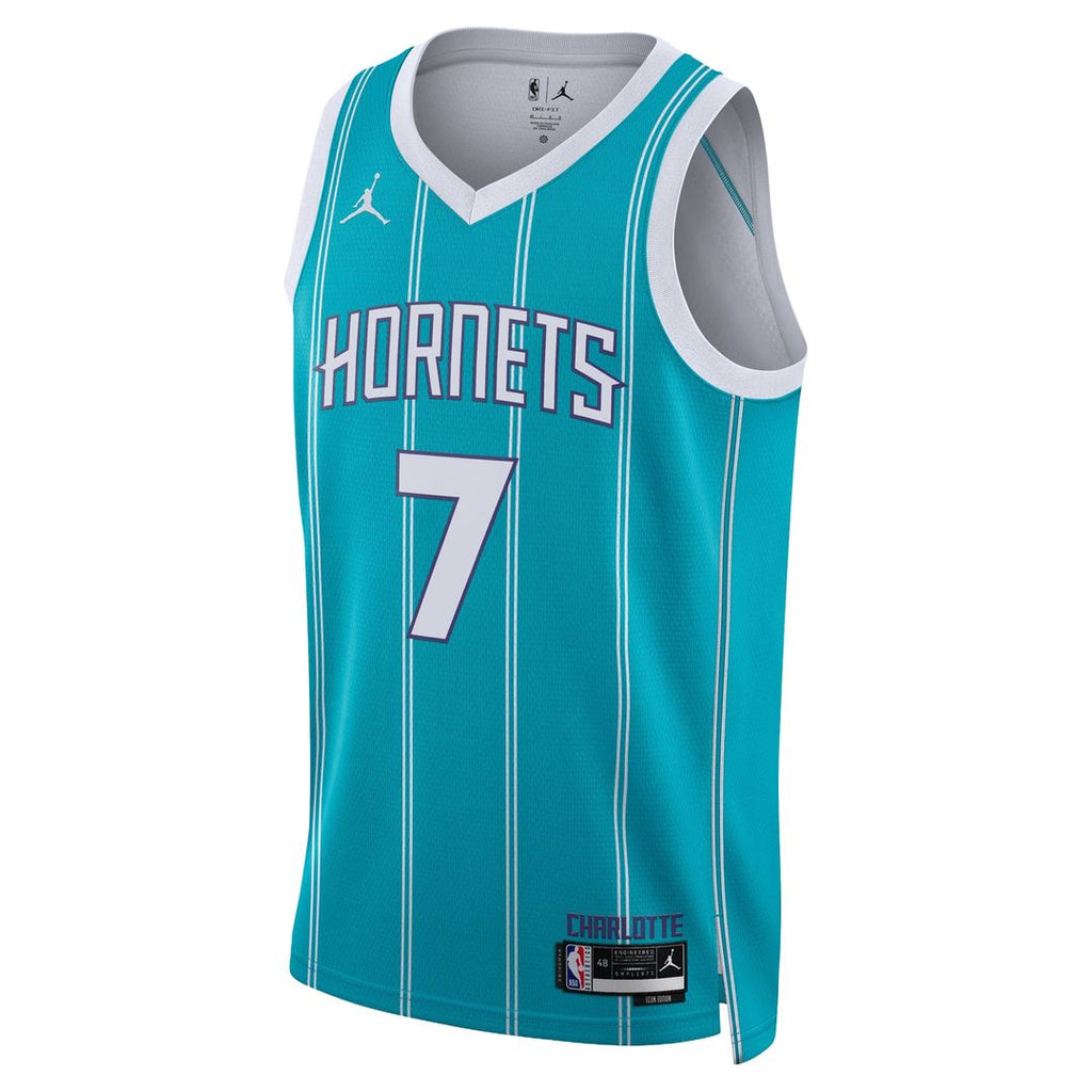Kon Knueppel Charlotte Hornets Jordan Brand Unisex Swingman Jersey - Icon Edition - Teal | NBA Fan Gear