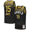 Nikola Jokic 2016 NBA Rising Stars Challenge Mitchell & Ness Hardwood Classics Swingman Jersey - Black | Fan Gear