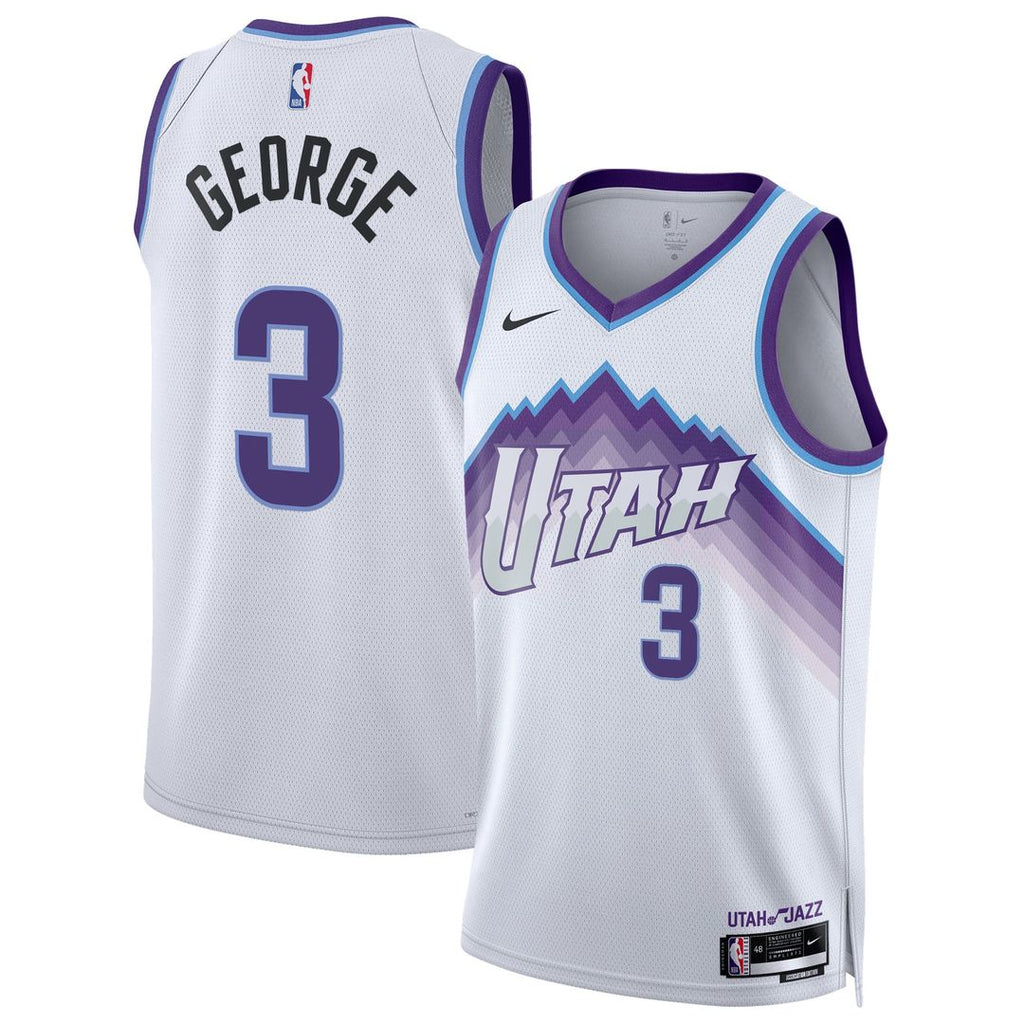 Keyonte George Utah Jazz Nike Unisex Swingman Jersey - Association Edition - White | NBA Fan Gear