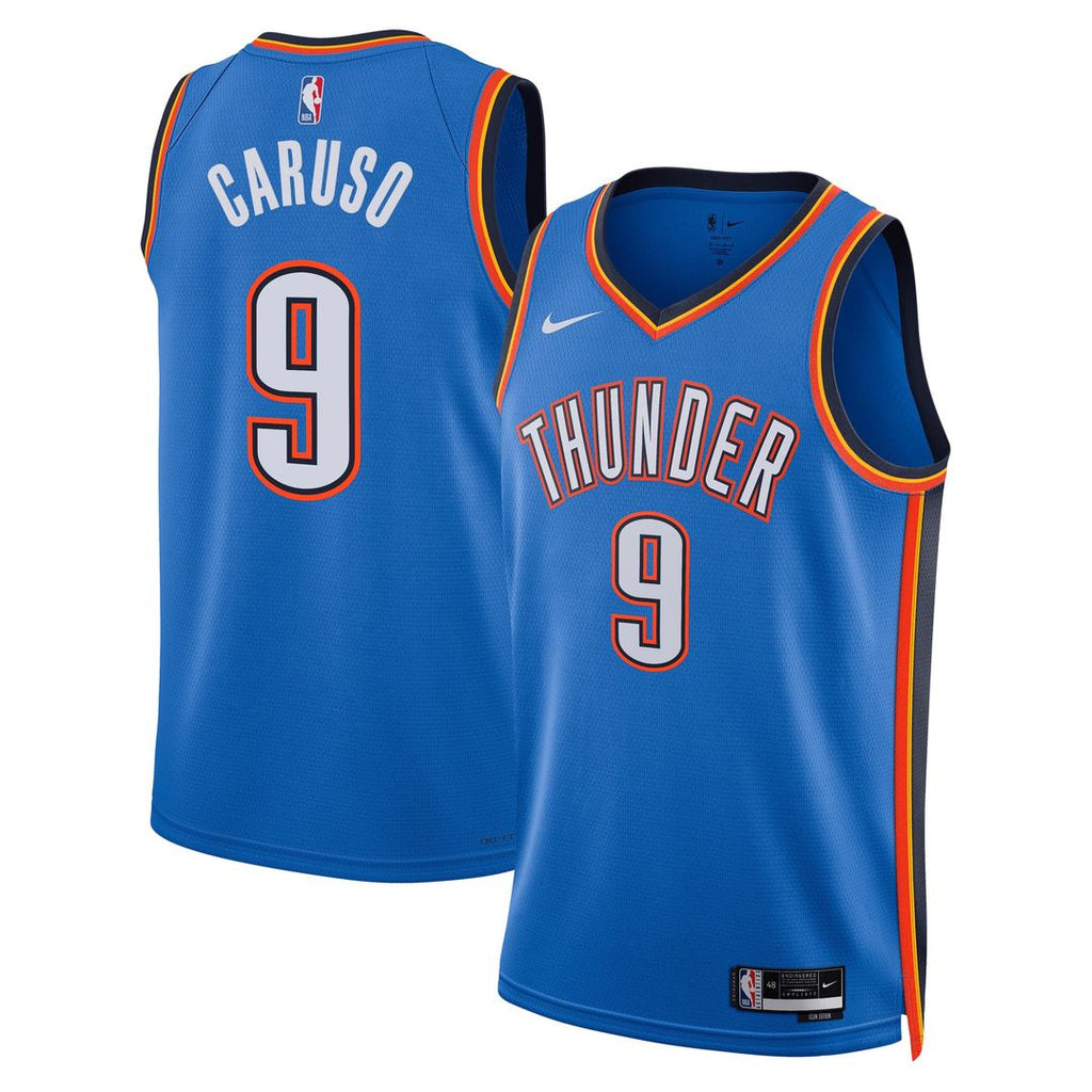 Alex Caruso Oklahoma City Thunder Nike Unisex Swingman Jersey - Icon Edition - Blue | NBA Fan Gear