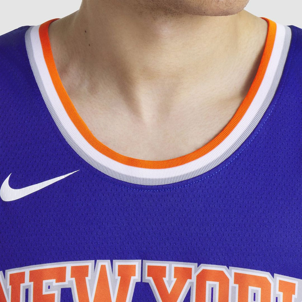 Jalen Brunson New York Knicks Nike Unisex Swingman Jersey - Icon Edition - Blue | NBA Fan Gear