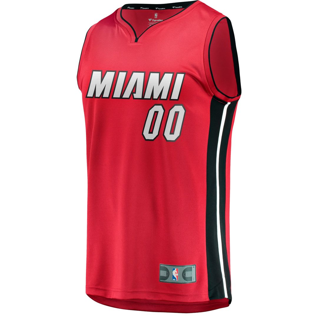 Miami Heat Fanatics Fast Break Custom Jersey - Red - Statement Edition | NBA Fan Gear