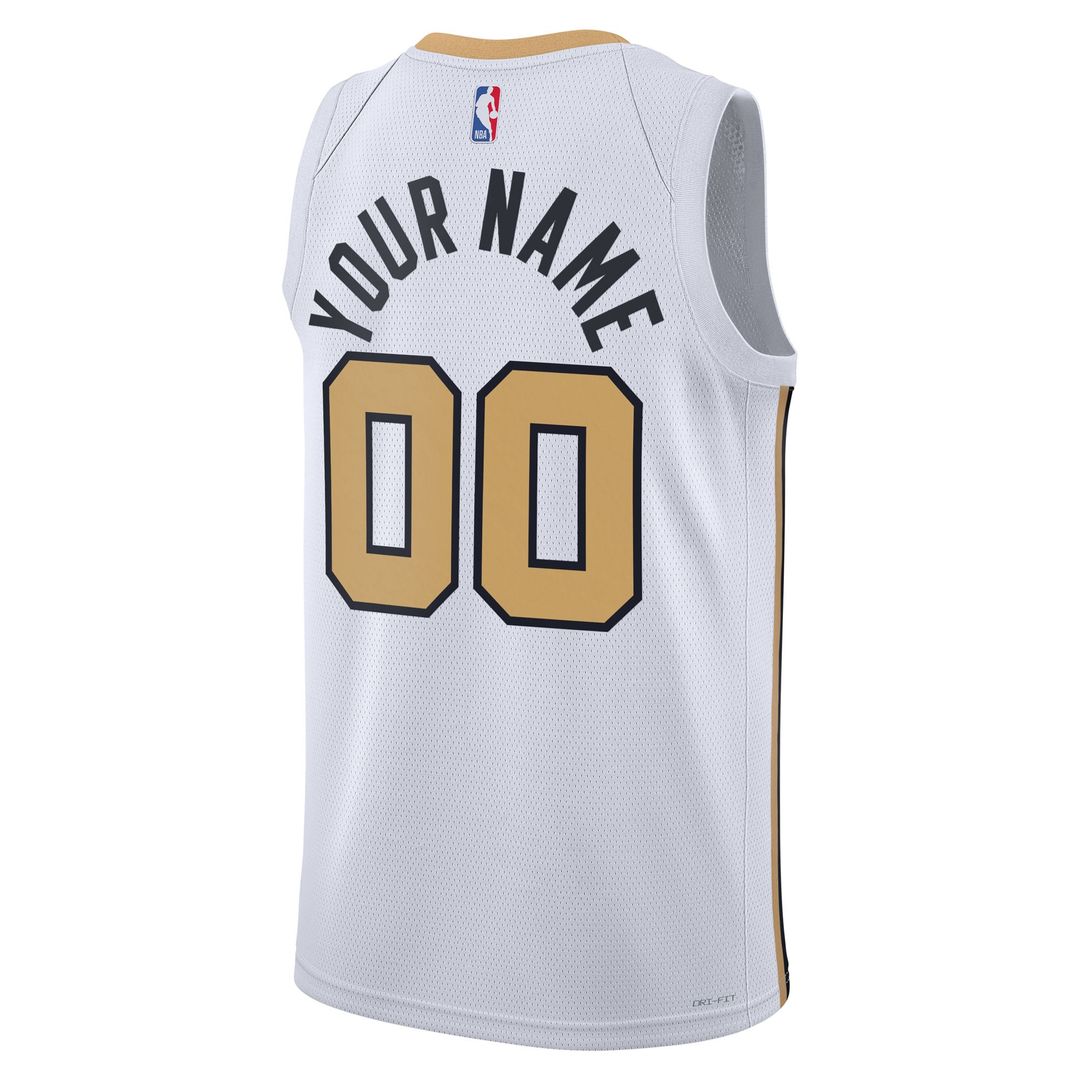 Boston Celtics Nike Unisex 2025/ 26 City Edition Swingman Custom Jersey - White | NBA Fan Gear