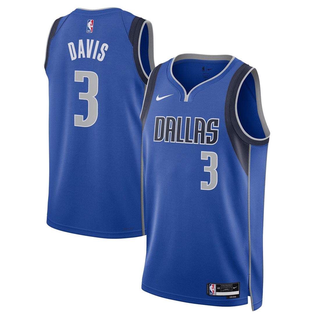 Anthony Davis Dallas Mavericks Nike Unisex Swingman Player Jersey - Icon Edition - Blue | NBA Fan Gear