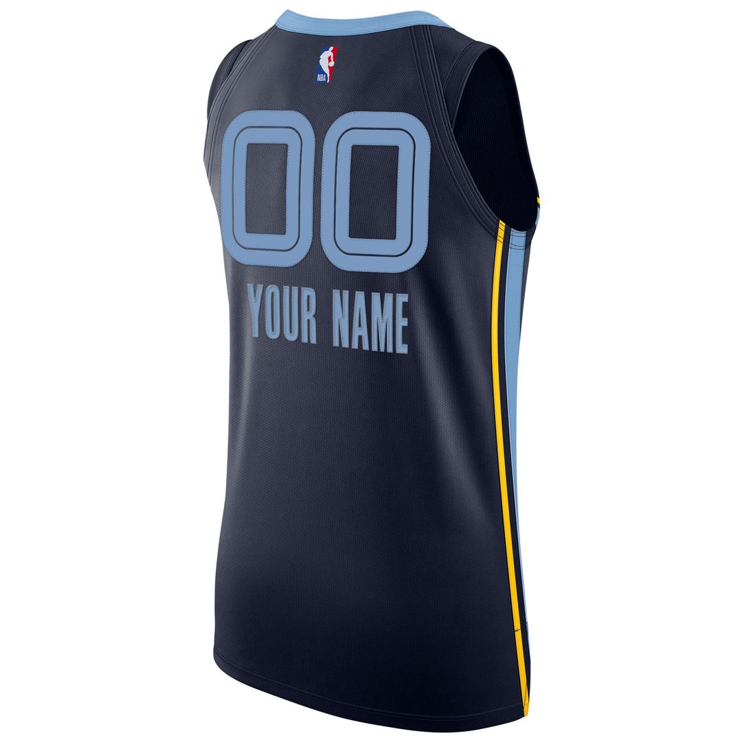 Memphis Grizzlies Nike 2020/ 21 Authentic Custom Jersey Navy - Icon Edition | NBA Fan Gear