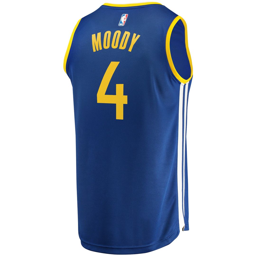 Moses Moody Golden State Warriors Fanatics Fast Break Replica Jersey - Icon Edition - Royal | NBA Fan Gear
