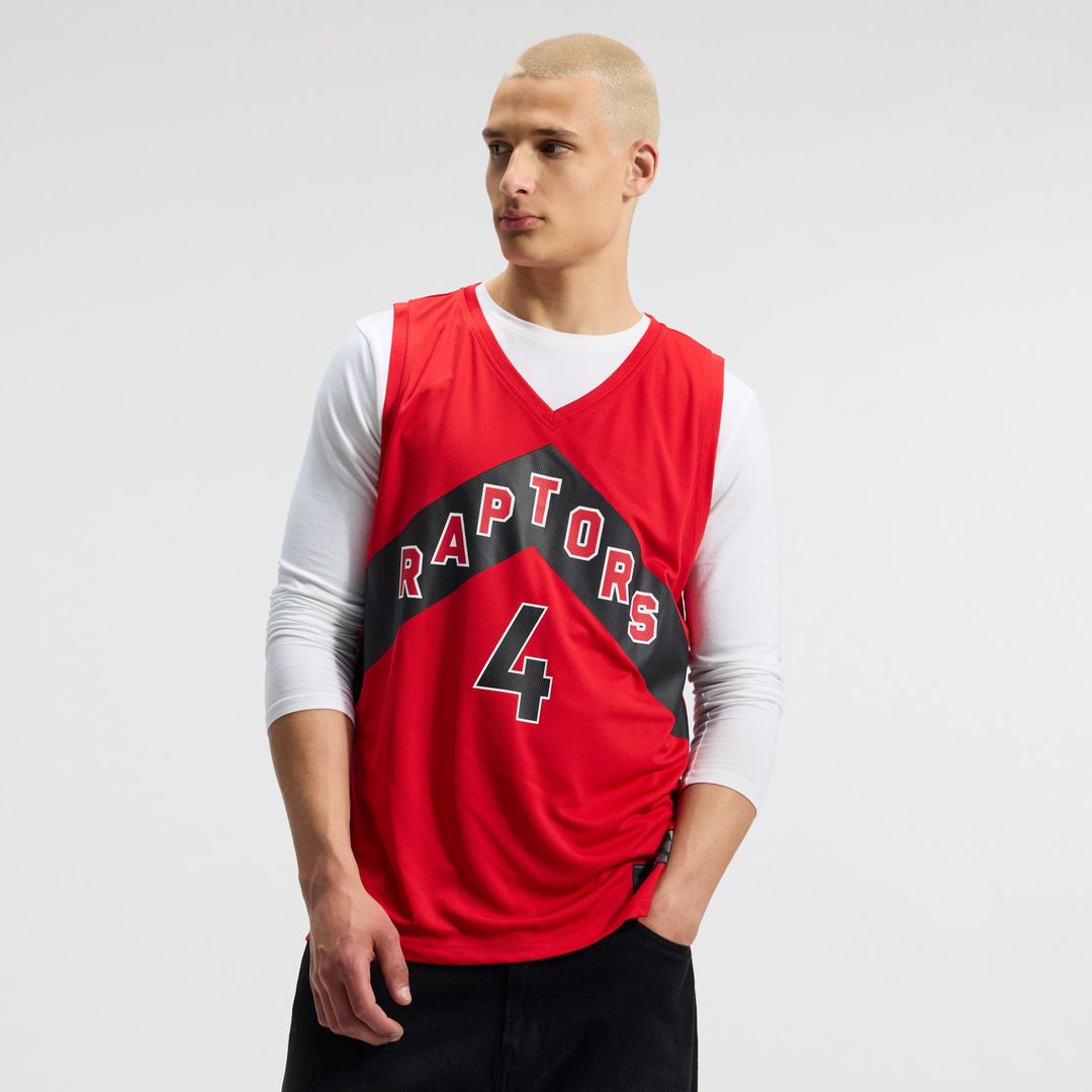 Scottie Barnes Toronto Raptors Fanatics Fast Break Replica Jersey - Icon Edition - Red | NBA Fan Gear