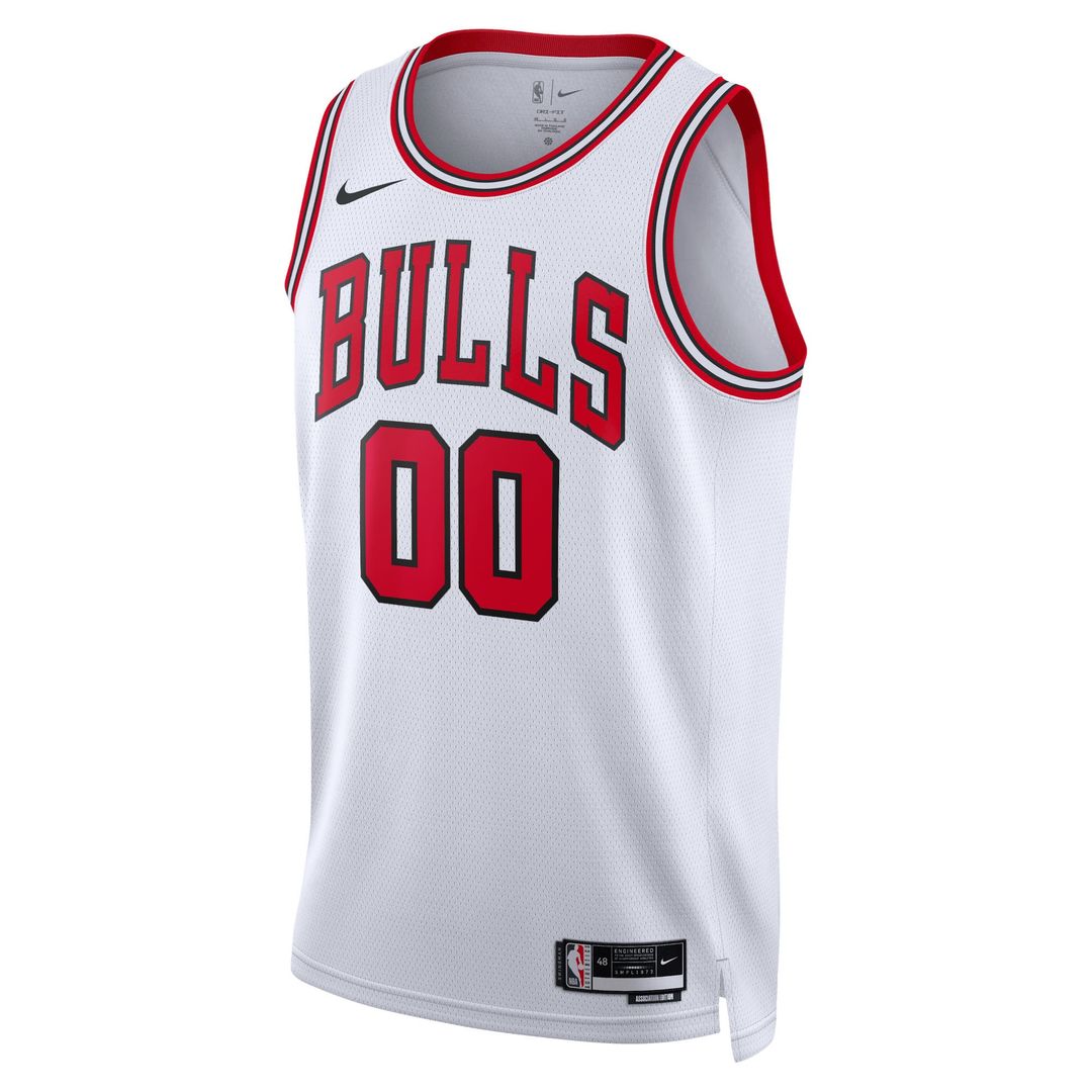 Chicago Bulls Nike Unisex Swingman Custom Jersey White - Association Edition | NBA Fan Gear