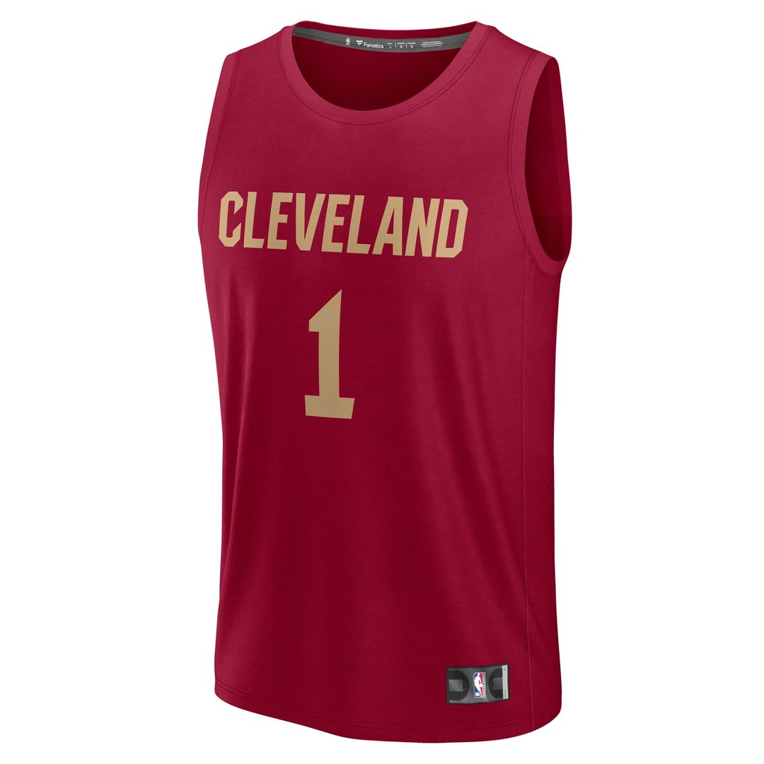 Max Strus Cleveland Cavaliers Fanatics Youth Fast Break Player Jersey - Icon Edition - Wine | NBA Fan Gear