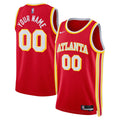 Atlanta Hawks Nike Unisex Swingman Custom Jersey Red - Icon Edition | NBA Fan Gear