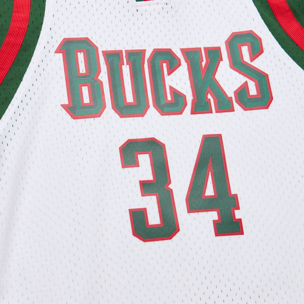 Giannis Antetokounmpo Milwaukee Bucks Mitchell & Ness 2013/ 14 Hardwood Classics Swingman Jersey - Hunter Green | NBA Fan Gear