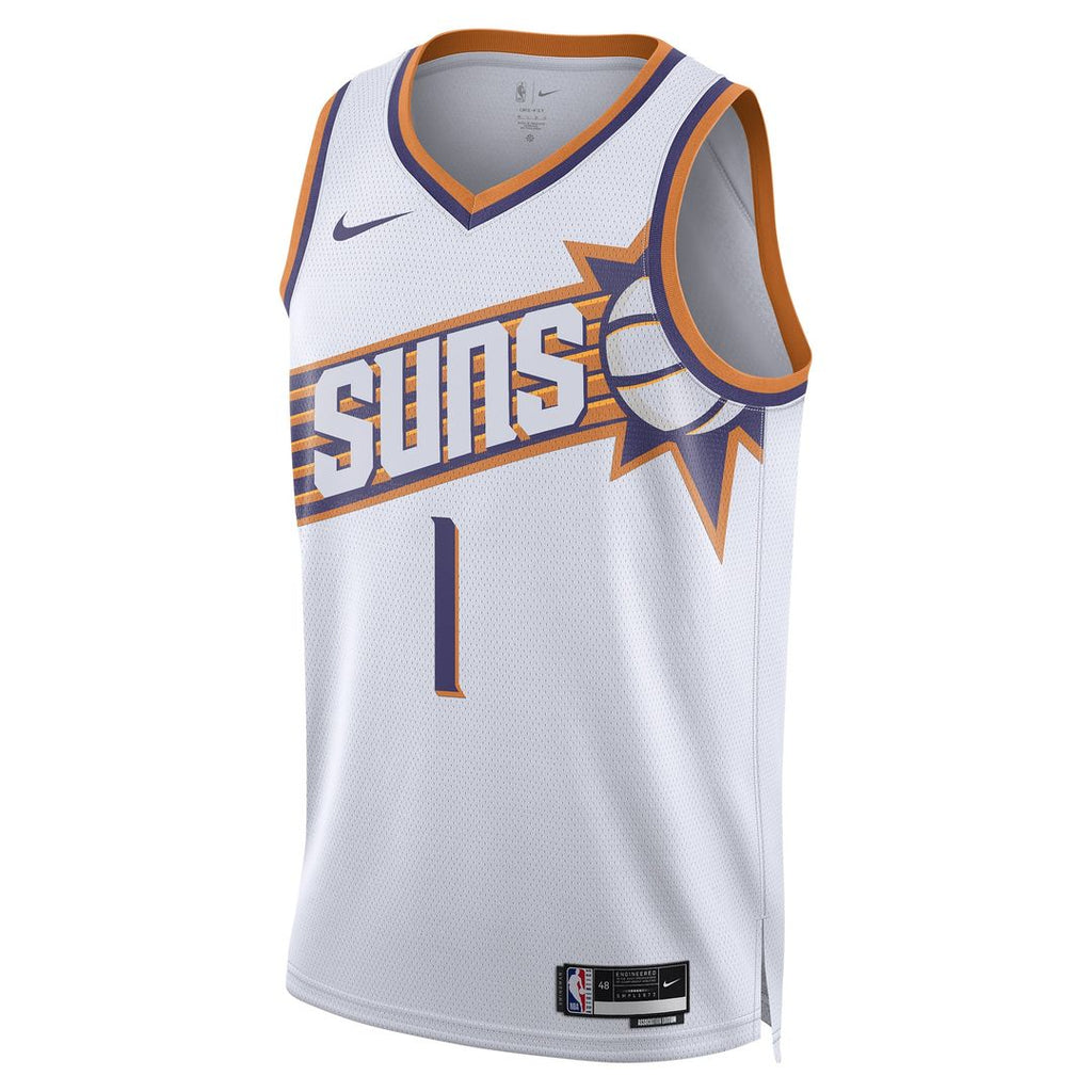 Devin Booker Phoenix Suns Nike Unisex Swingman Jersey - Association Edition - White | NBA Fan Gear
