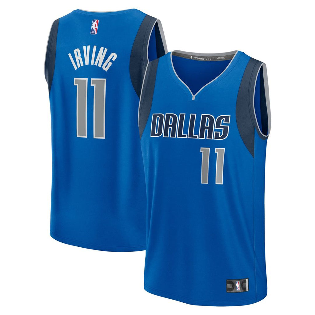 Kyrie Irving Dallas Mavericks Fanatics Fast Break Replica Player Jersey - Icon Edition - Blue | NBA Fan Gear