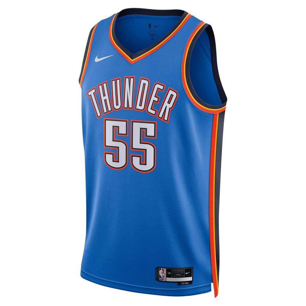Isaiah Hartenstein Oklahoma City Thunder Nike Unisex Swingman Jersey - Icon Edition - Blue | NBA Fan Gear