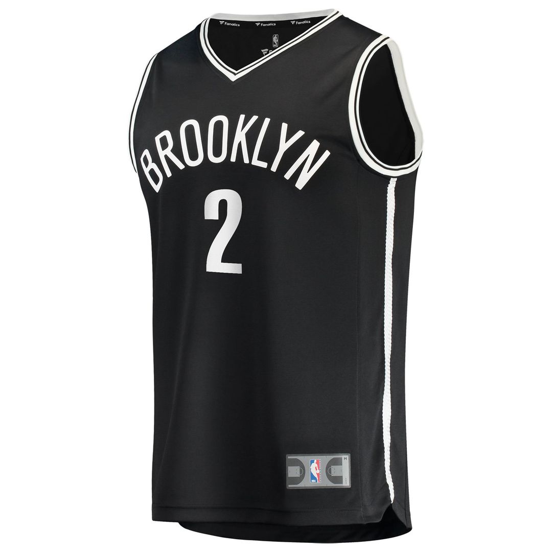 Daniel Wolf Brooklyn Nets Fanatics Fast Break Replica Jersey - Black - Icon Edition | NBA Fan Gear