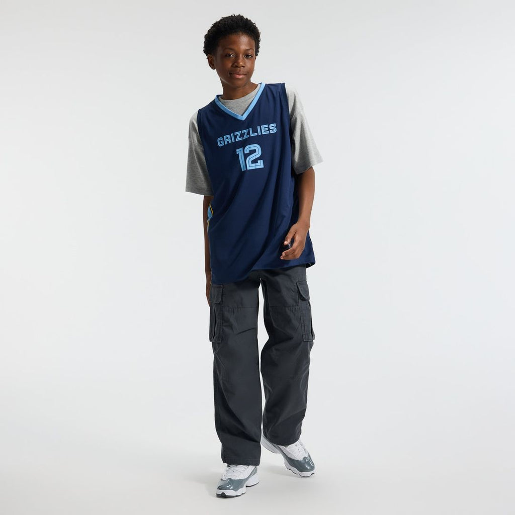 Ja Morant Memphis Grizzlies Fanatics Youth Fast Break Replica Player Jersey - Icon Edition - Navy | NBA Fan Gear